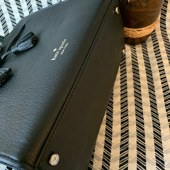 Kate spade small satchel hayes black crossbody - Picture 6 of 7